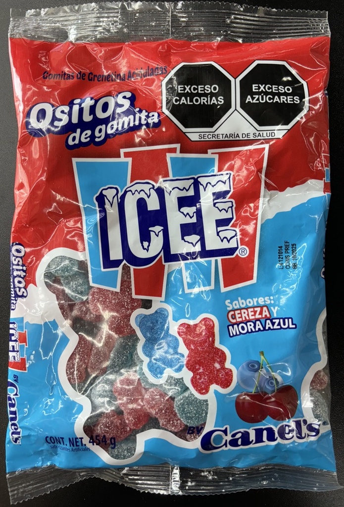 Ositos De Gomita Icee C/454g