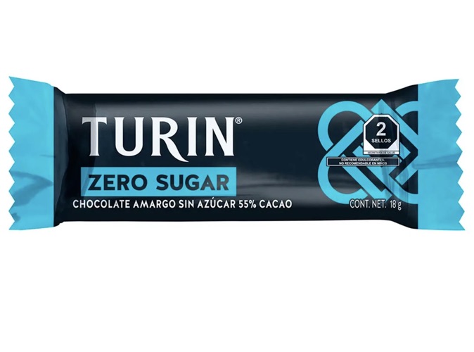 Turin Chocolate Zero Azucar C/16g