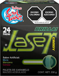 Paleta Brilla Laser Candy C/24