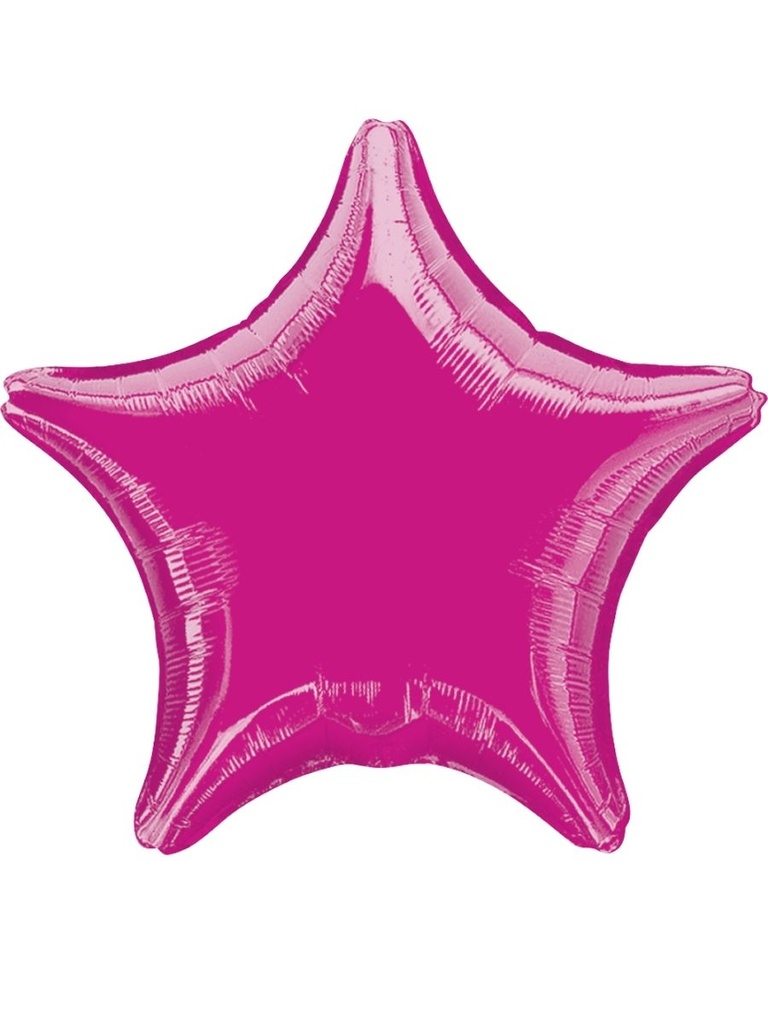 Globo 22" Estrella Magenta C/1