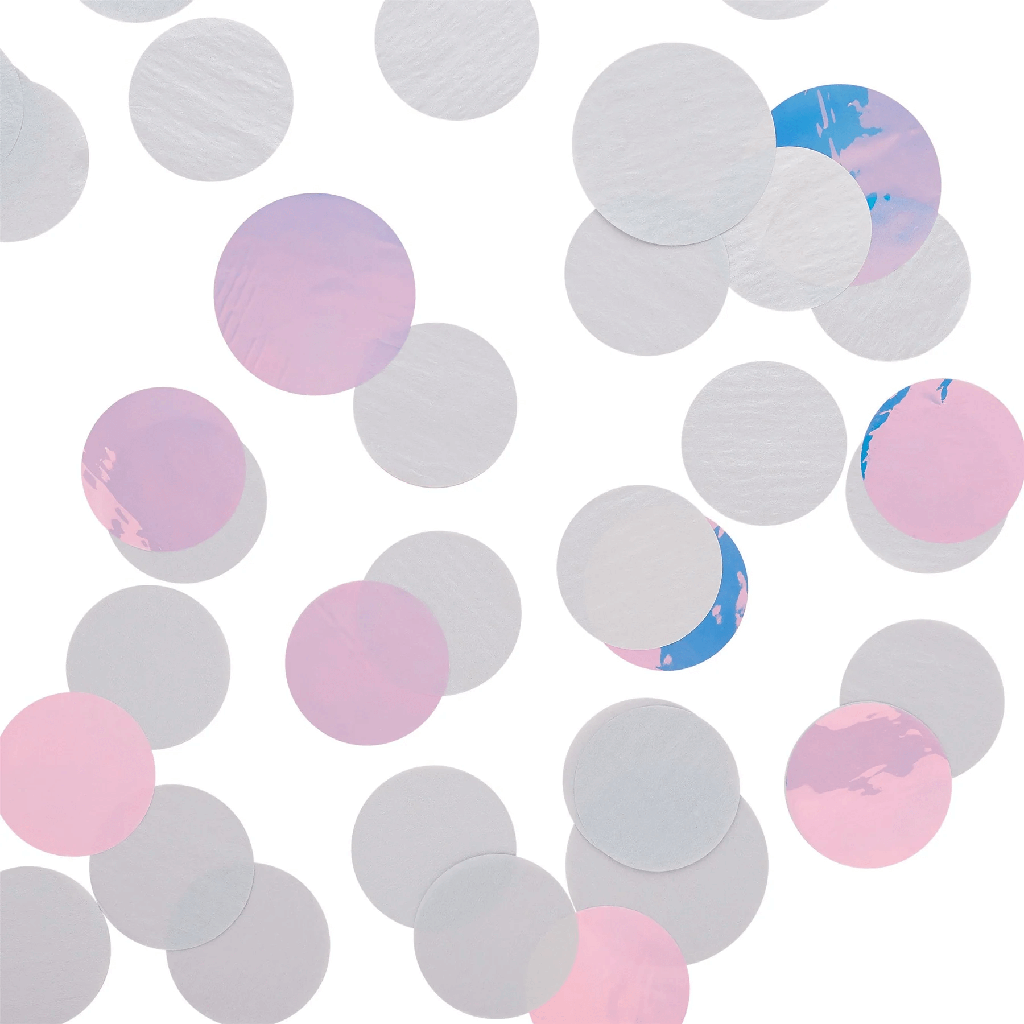 Jumbo Disc Confetti Iridescent C/40g