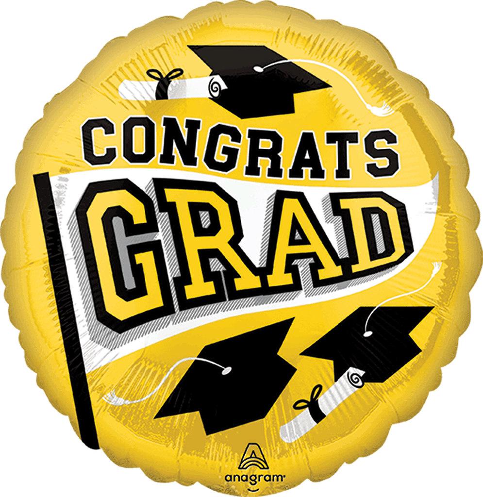 Globo 18" Grad Amarillo C/1