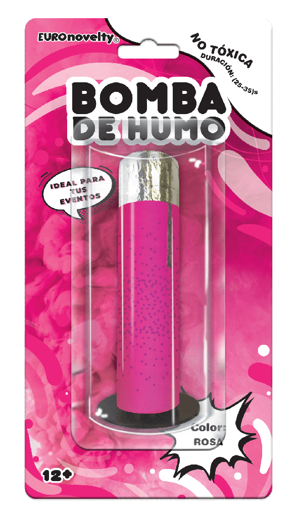 Bomba De Humo Rosa C/1