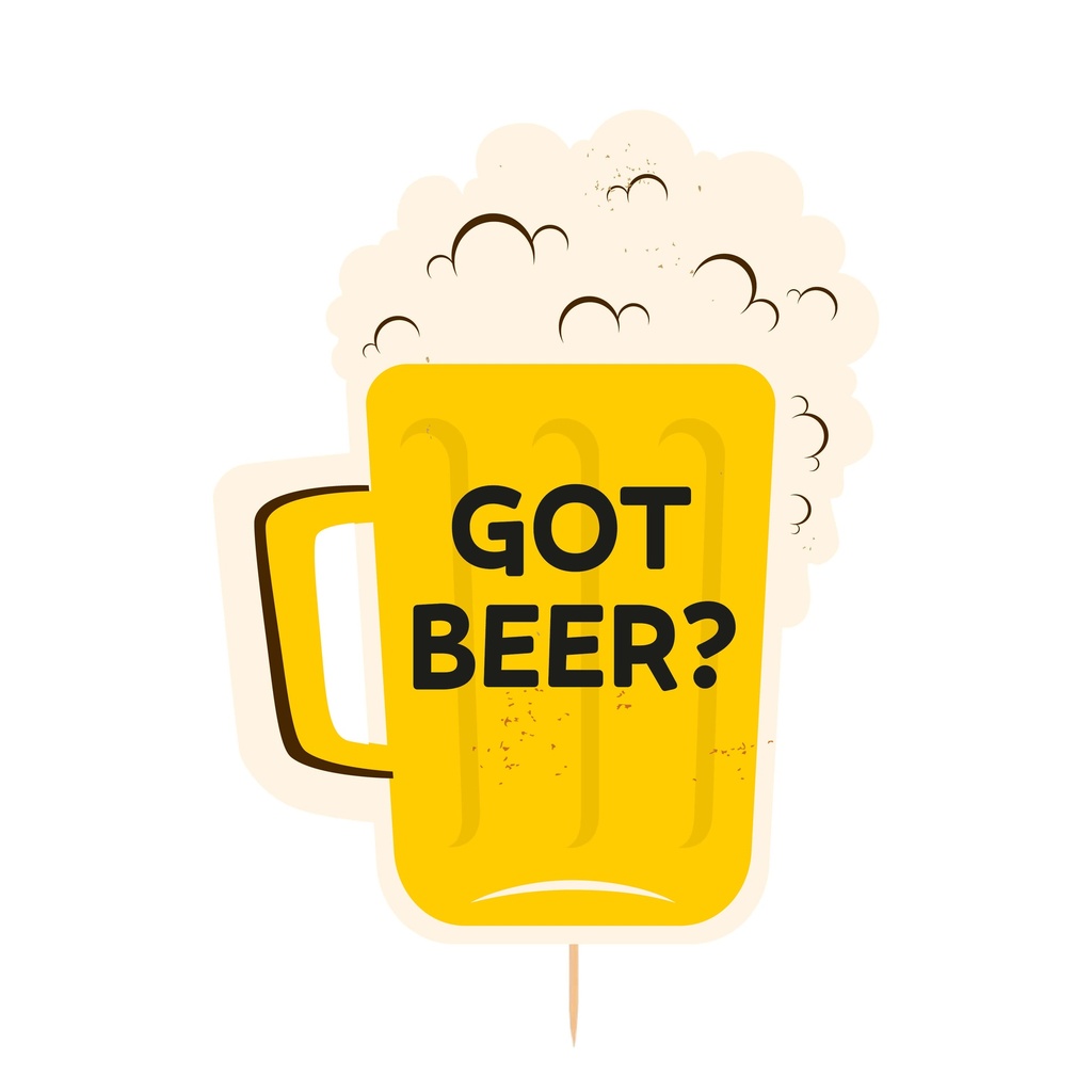 Cake Topper Cerveza Got Beer C/1