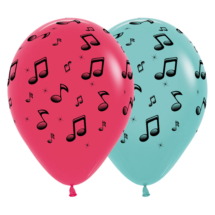 Globo 12" Latex Infinity Musica C/1