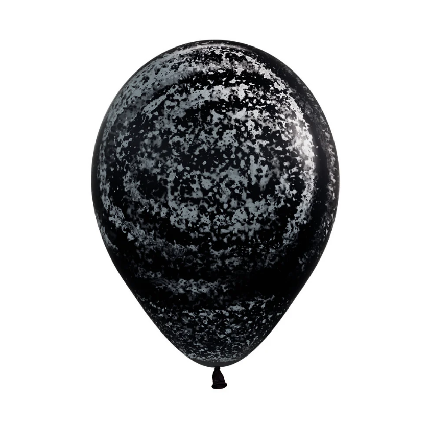 Globo 12" Latex Graffiti Invierno Mink C/1