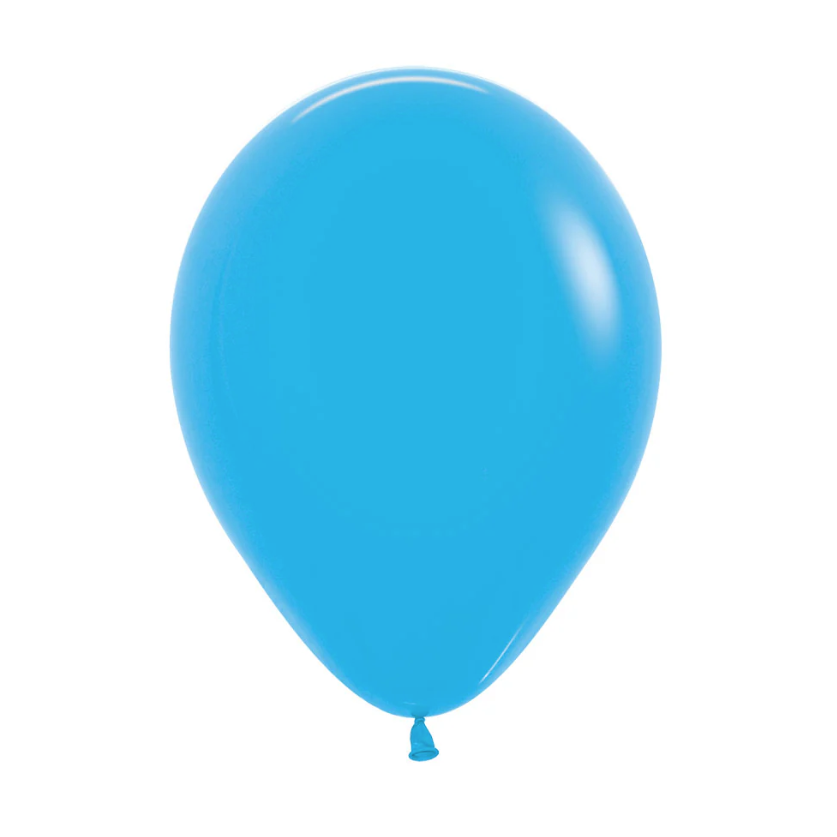Globo 12" Latex Fashion Azul C/1