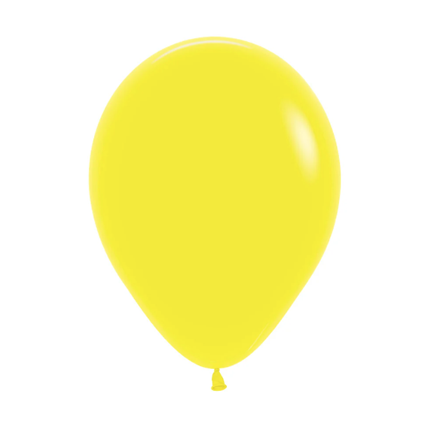 Globo 12" Latex Fashion Amarillo C/1