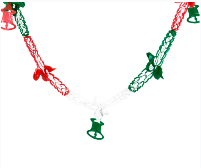 Guia Plastico Campanas Tricolor C/1