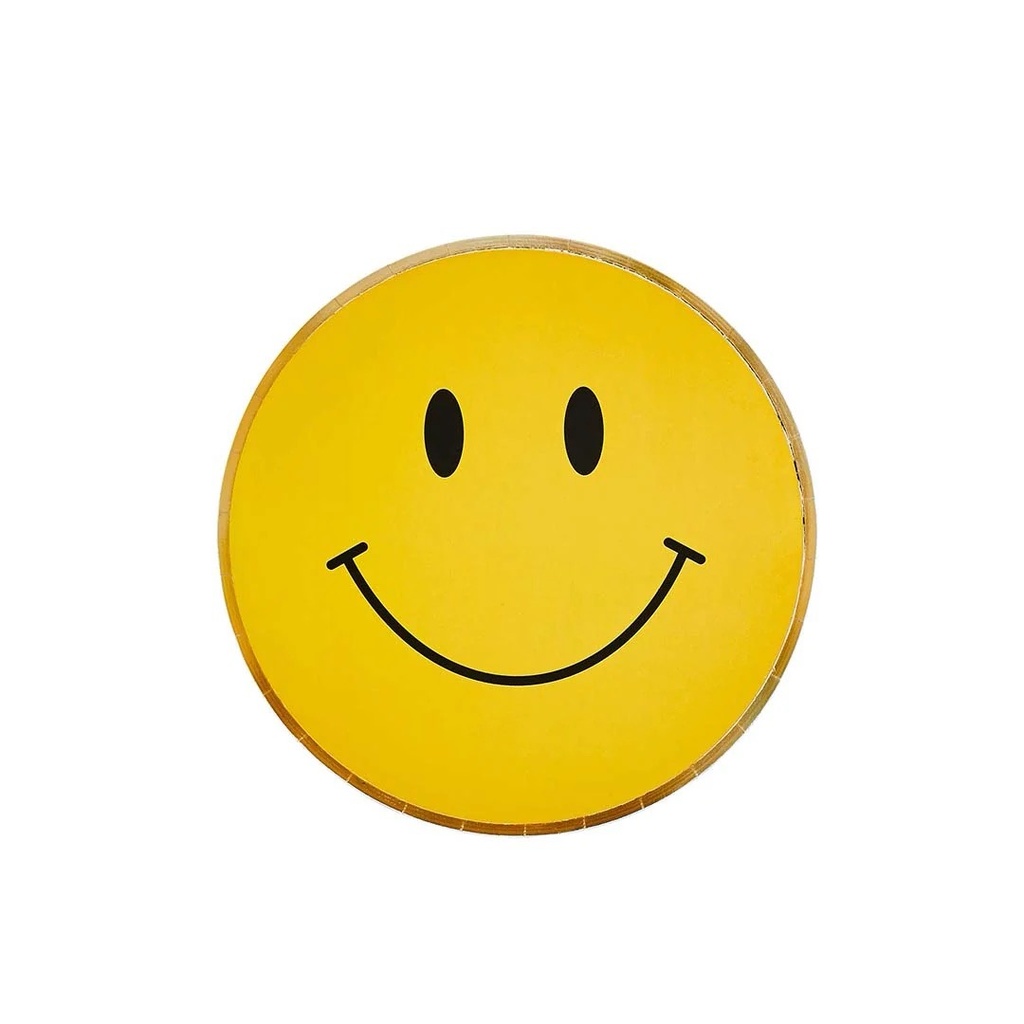 Plato 9" Smiley Face C/8