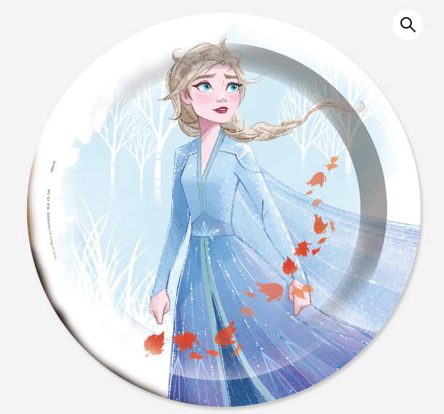 Plato 7" Frozen 2 C/6