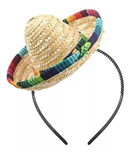 Diadema Sombrero de Palma C/1