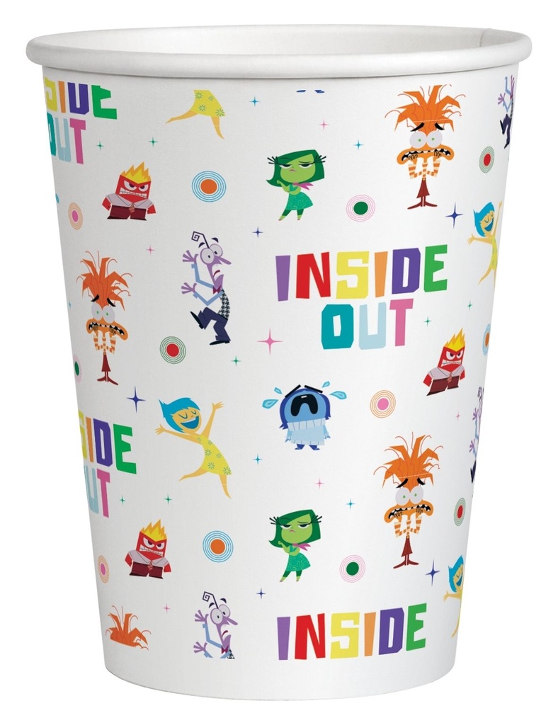 Vaso 9oz  Intensamente 2 C/6