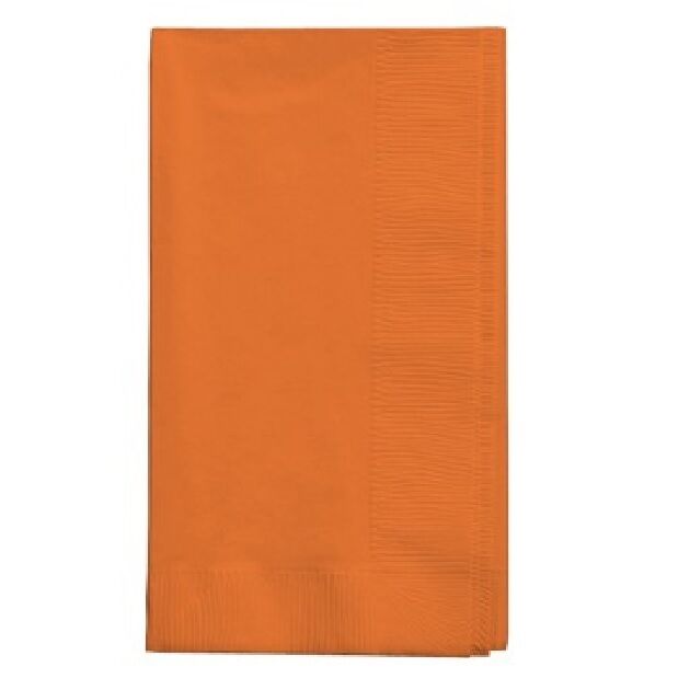 Servilleta Rectangular Naranja C/20