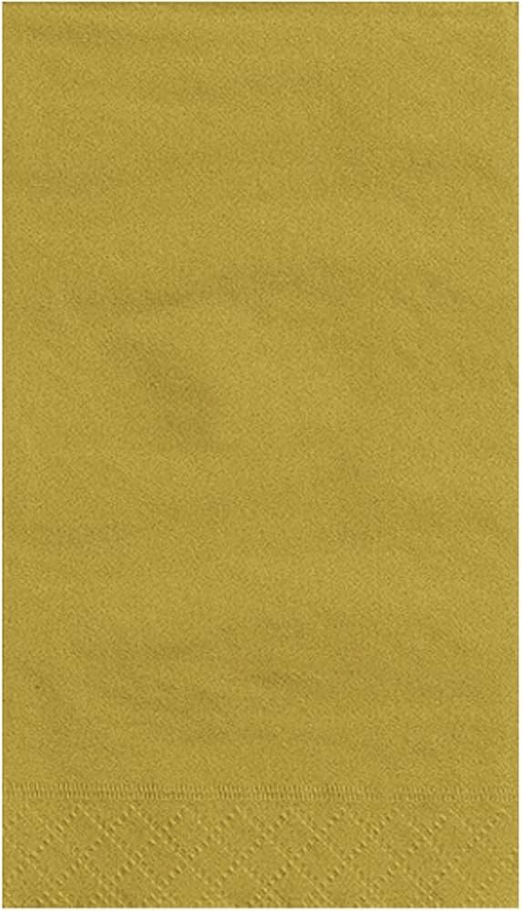 Servilleta Rectangular Dorado C/20