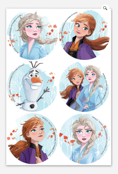 Distintivo Frozen  C/24