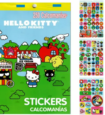 Block Stickers Hello Kitty C/1