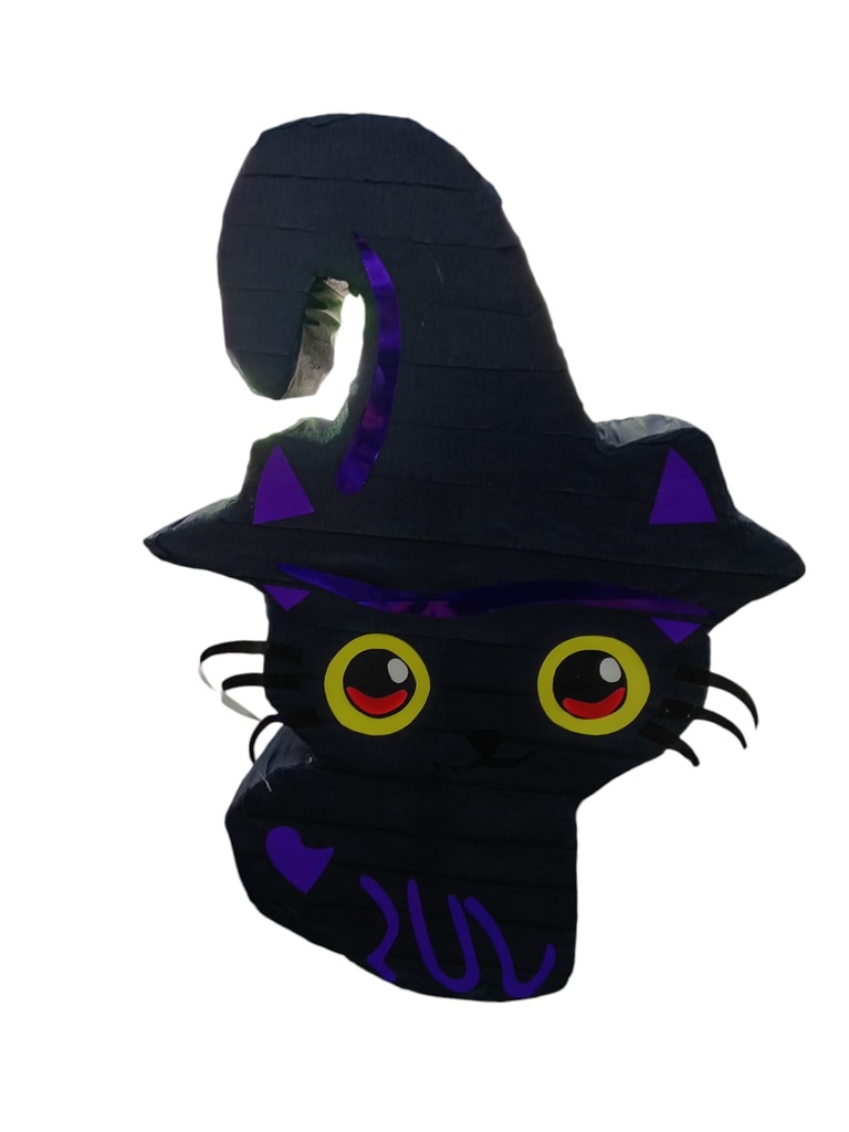 Piñata Tambor Gato Negro C/1