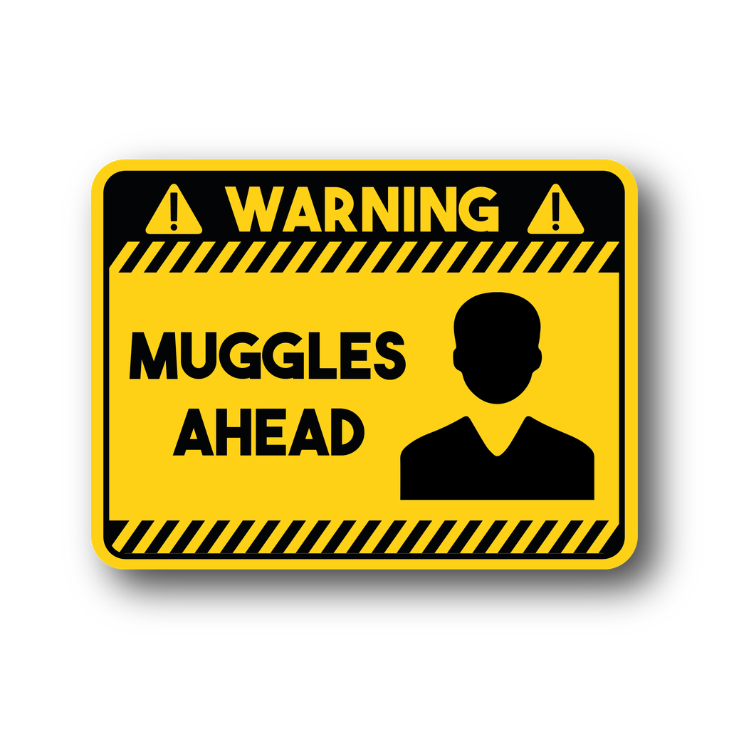 Figura De Plastico Warning Muggles G C/1