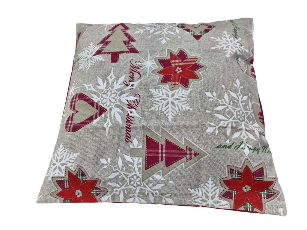 Almohada Noche Buena Corazon C/1