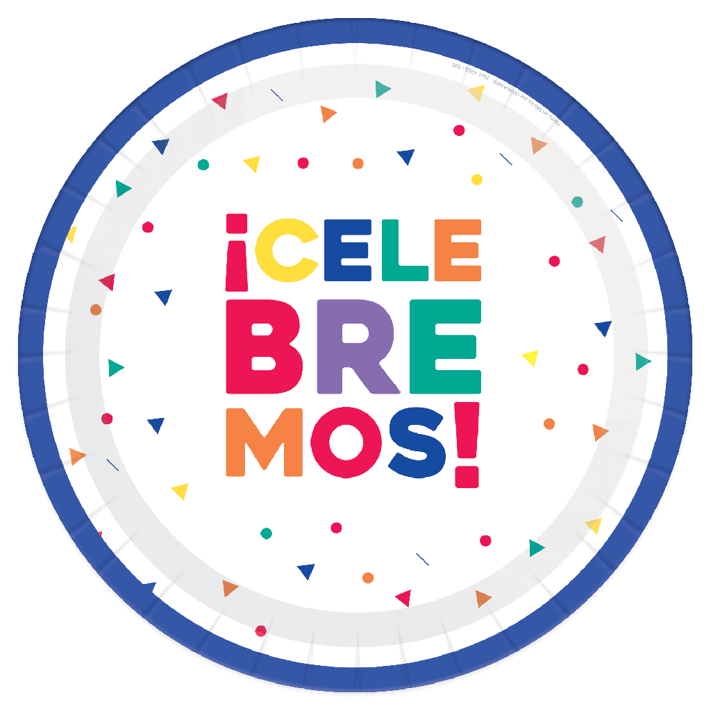 Plato 9" Es Mi Cumple C/8