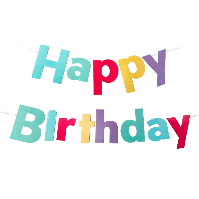 Banner Happy Birthday Candy C/1