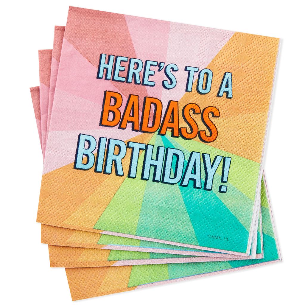 Servilleta Here's To Your Birthday! C/20