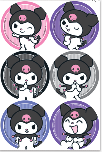 Distintivo Kuromi C/24