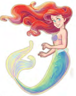 Adorno Movil Sirenita C/1