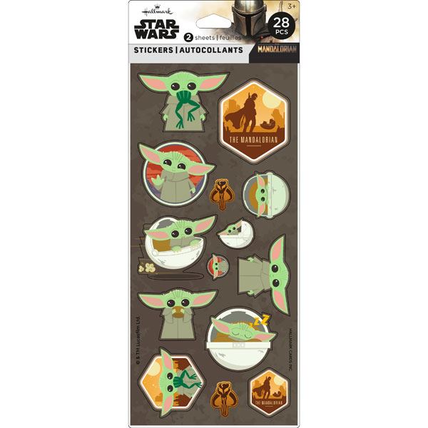 Plantilla de Stickers Mandalorian C/28
