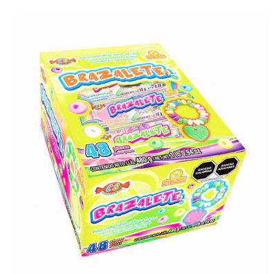 Delicias Display Brazalete C/48