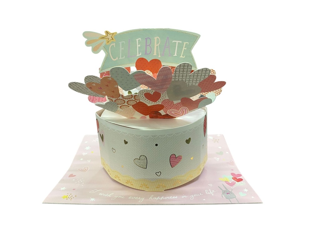 Tarjeta 3D On Your Birthday C/1