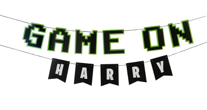 Banner Game On Personalizado C/1