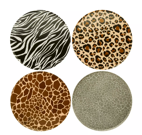 Plato 9" Eco Animal Print C/8