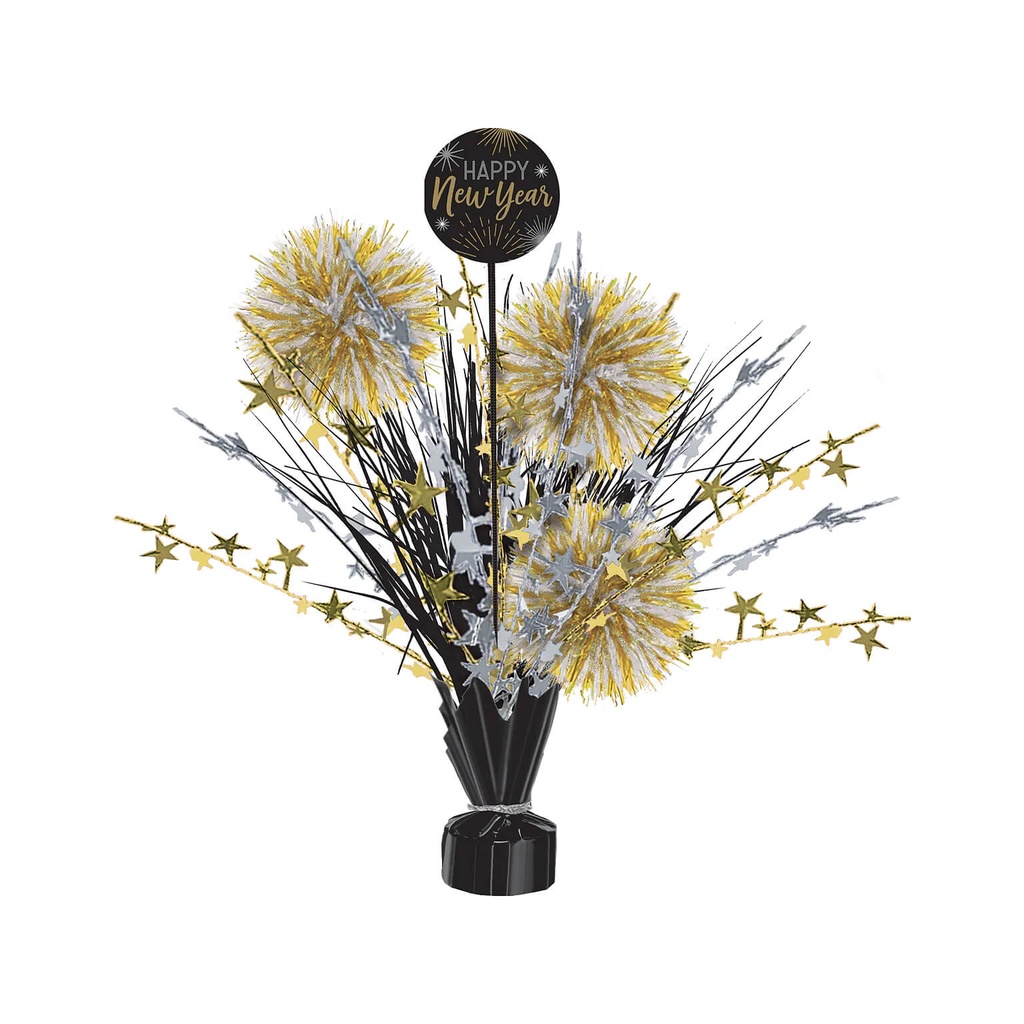 Centerpiece New Year Tinsel Burst C/1