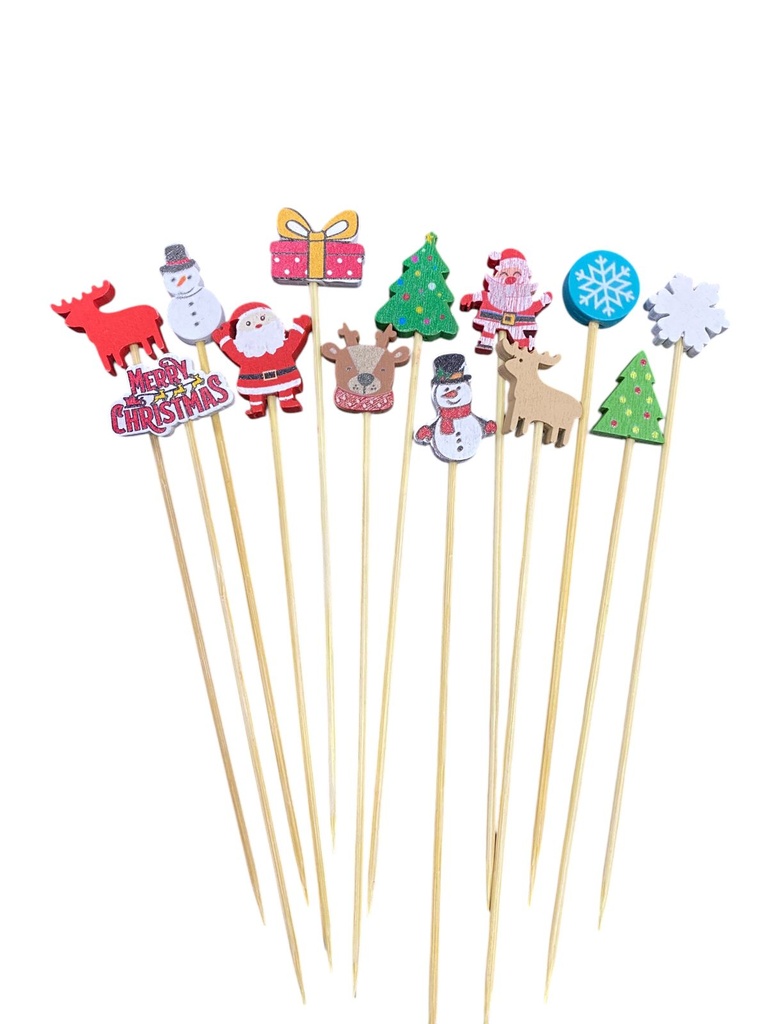 Palillos Navidad C/10