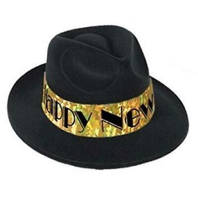 Sombrero Fedora Velour HNY Dorado C/1