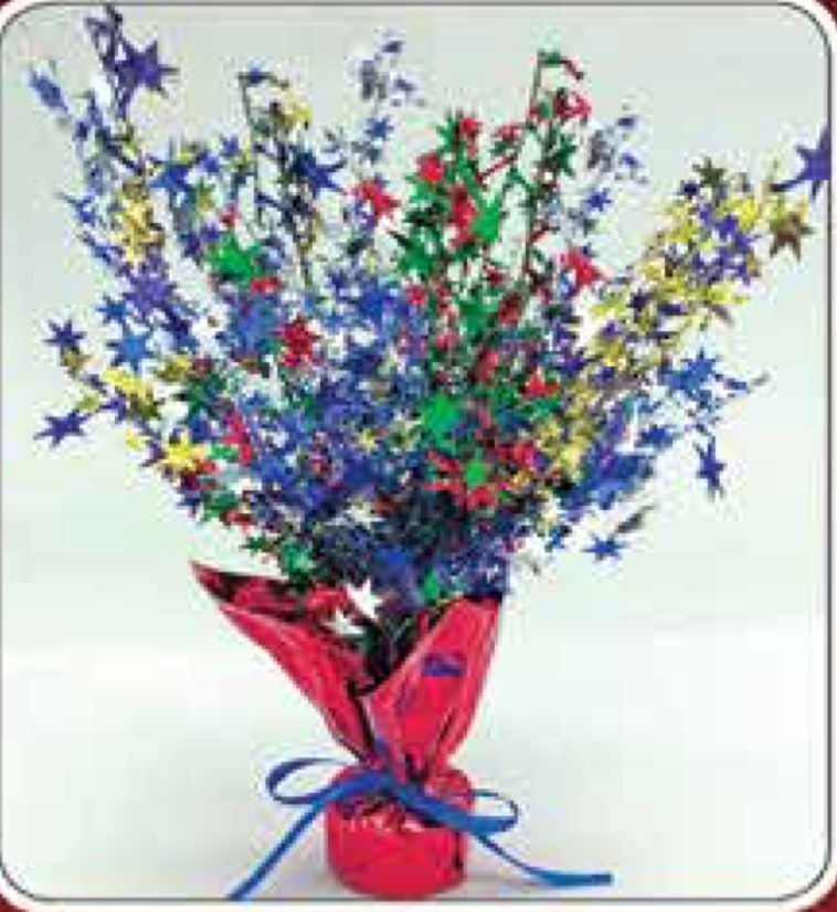 Centro De Mesa Multicolor C/1