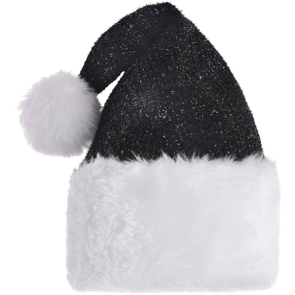 Gorro Santa Negro C/1
