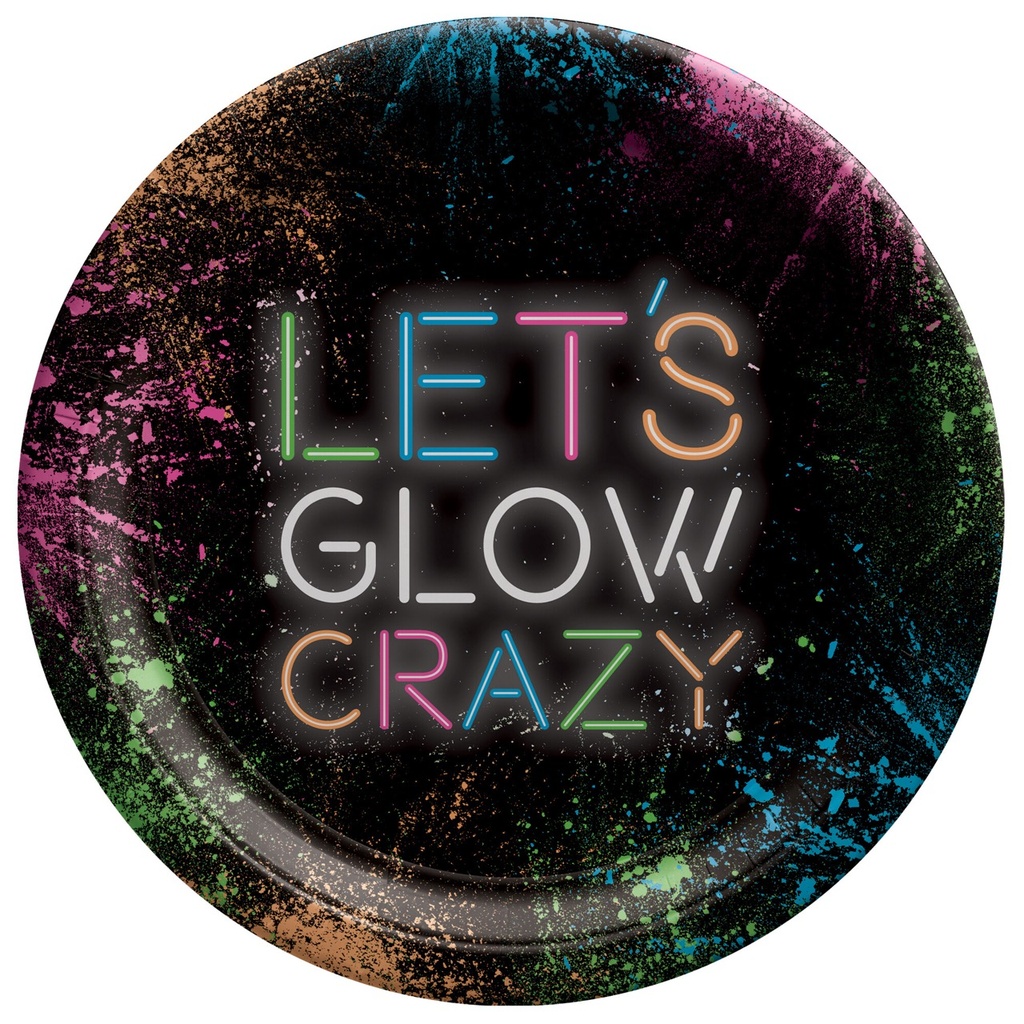 Plato 9" Glow Party / Let's Glow Crazy C/8