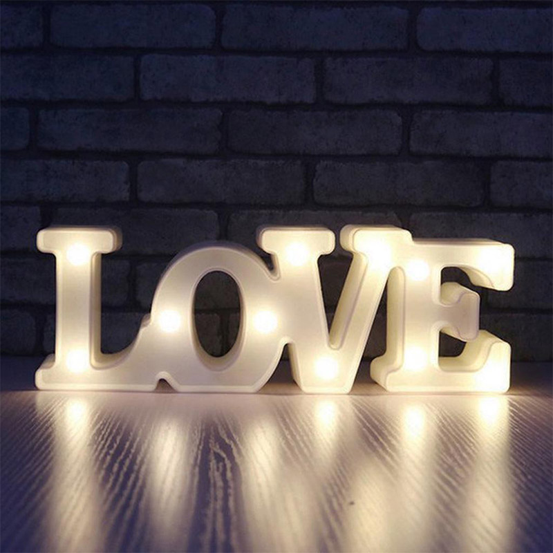 LOVE Luz Led C/1