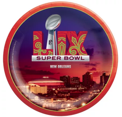 Plato 10" Super Bowl NFL C/20