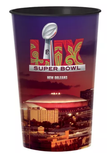 Vaso 22oz. Super Bowl NFL C/1