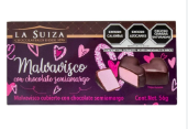 Chocolate Malvavisco Corazon La Suiza C/56g