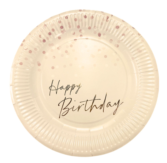 Plato 9" HB Rose Gold C/8