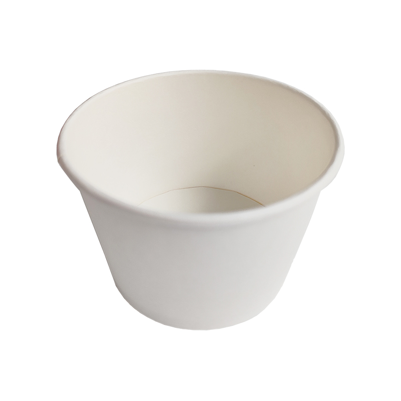 Vaso 12oz de Papel Blanco Para Dulces C/24