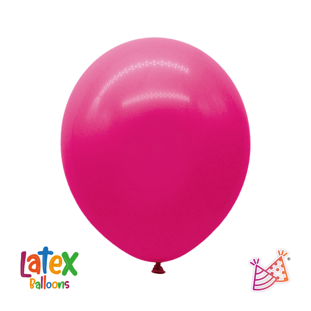 Bolsa De Globos 11" Fucsia French C/50