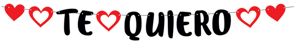 Guirnalda Movil Suajada Te Quiero C/1