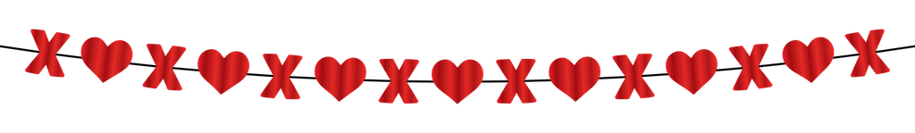 Guirnalda Movil Suajada XOXO C/1