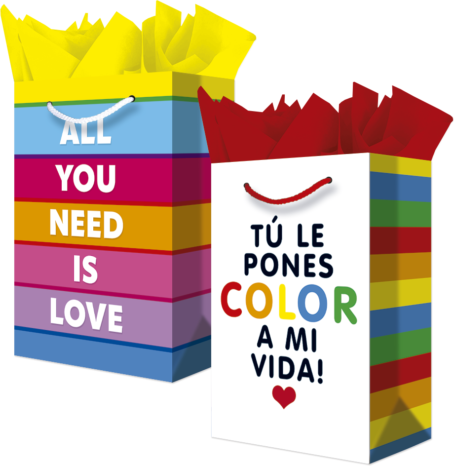Bolsa para Regalo Mediana All You Need is Love C/1